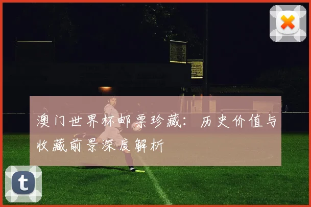 澳门世界杯邮票珍藏：历史价值与收藏前景深度解析